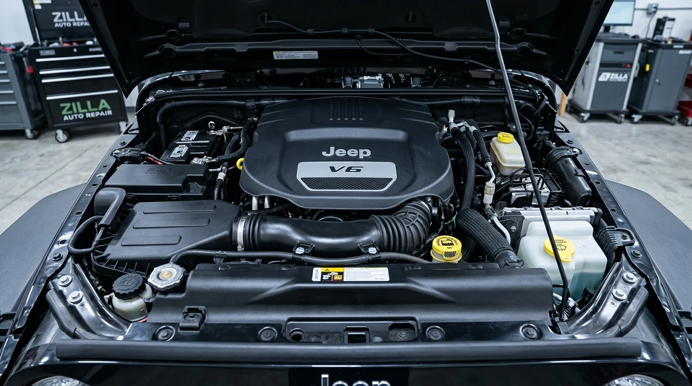 2016 Jeep Wrangler Engine Restoration